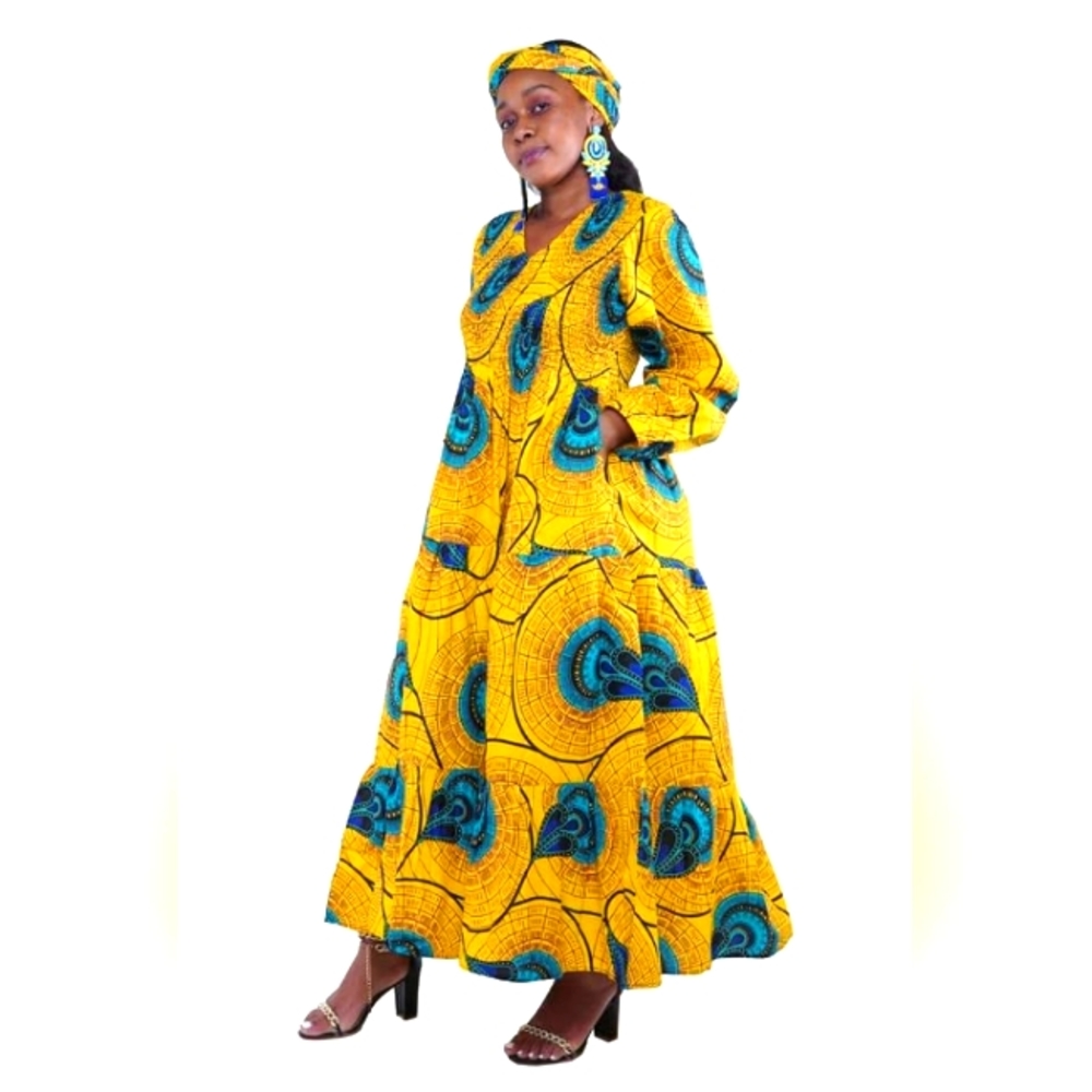 Beautiful Maxi Dress all weather material
